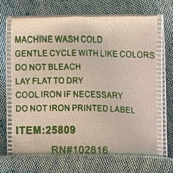 Garnet Hill Starlet Knit Blue Floral Dress Surplice Neck Sleeveless SMALL Summer - Picture 10 of 10